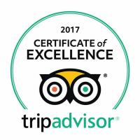 TripAdvisor Certificate of Excellence 2017